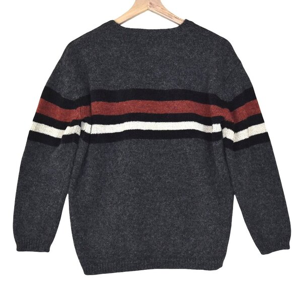 Vintage Express Sweater L From 90s 85% Wool 90s Preppy Soft Grunge Y2K Cozycore - Picture 3 of 7